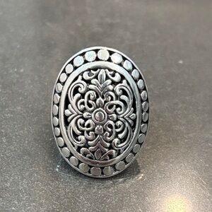 Ornate  sterling Silver Ring